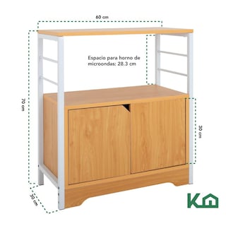 Foto 4 | Foto 4 | Mueble para Horno de Microondas de MDF con Melamina