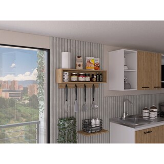 Foto 2 | Foto 2 | Mueble Auxiliar De Cocina Manhatan Miel Virtual Muebles