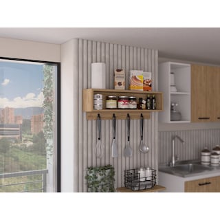 Foto 3 | Foto 3 | Mueble Auxiliar De Cocina Manhatan Miel Virtual Muebles