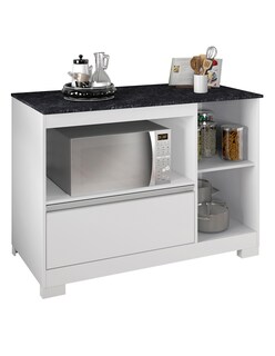 Foto 2 | Foto 2 | Mueble Organizador De Cocina Moderno Nt3060 Blanco