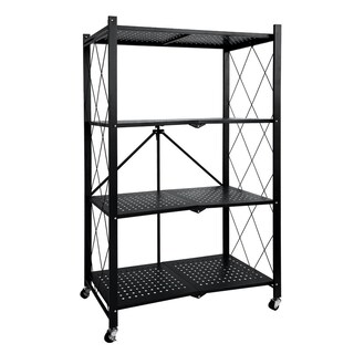 Foto 1 | Foto 1 | Estante Anaquel Organizador Plegable 4 Niveles Rack Metalico
