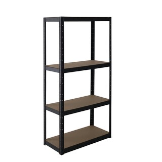 Foto 1 | Foto 1 | Estante Organizador Stock & Lock 4 Niveles Negro Mueble Multiusos