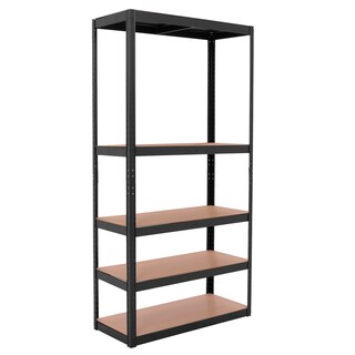 Foto 1 | Foto 1 | Estante Guardex Negro Braford Multiuso 5 Pisos