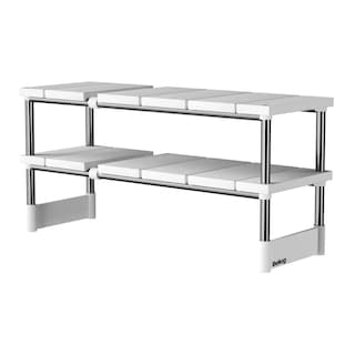Foto 1 | Foto 1 | Retráctil Y Ajustable Organizador De Estante De Cocina Belug Blanco
