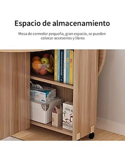 Foto 6 | Foto 6 | Mesa Plegable Moderna MDF Minimalista Portatil 120 cm