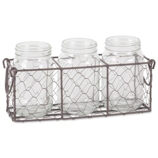 Foto 1 | Foto 1 | Carrito Con Jarrones Dii Chicken Wire Collection Farmhouse Vinta - Venta Internacional.