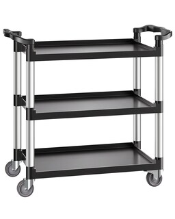 Foto 1 | Foto 1 | Carrito Utilitario Vevor, 500 Libras, Carga 3 Niveles, Plástico Con Ruedas 31.1 X 19.3 - Venta Internacional.