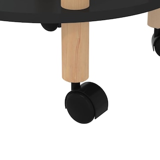 Foto 6 | Foto 6 | Trolley Vidaxl Escandinavo 3 Niveles Madera De Ingeniería Negra - Venta Internacional.