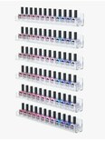 Estantes Xtellar Flotantes De Acrílico Para Esmaltes De Uñas 8pcs