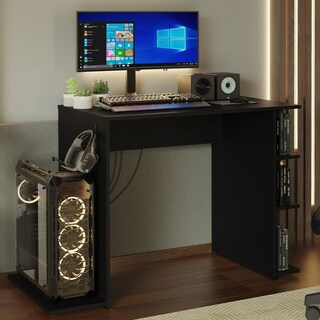 Foto 5 | Foto 5 | Escritorio Gamer Minimalista Madesa para Computadora Office 9414 Negro
