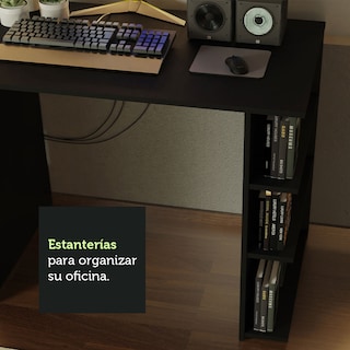 Foto 6 | Foto 6 | Escritorio Gamer Minimalista Madesa para Computadora Office 9414 Negro