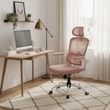 Silla De Oficina Yatahome Rusi Pink Rosado