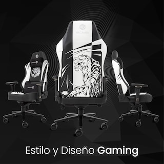 Foto 8 | Foto 8 | Silla Gamer Premium | Secret | Reclinable | Memory Foam | Magnetica (Negro)