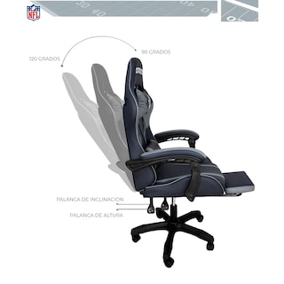 Foto 8 | Foto 8 | Silla Gamer NFL Dallas Cowboys Reclinable