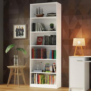 Foto 2 | Foto 2 | Estante Librero Organizador Madesa 6908 Con 6 Nichos Blanco