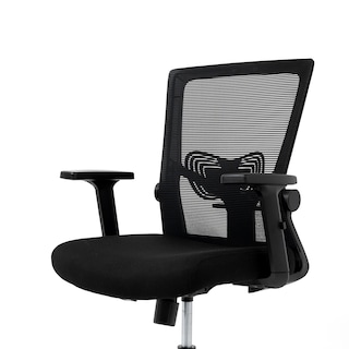 Foto 4 | Foto 4 | Silla De Oficina Ergonómica Ergonomus Con Soporte Lumbar Y Brazos Abatibles Color Negro