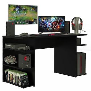 Foto 1 | Foto 1 | Mesa Gamer Escritorio Para Computador Madesa 9409 Nn