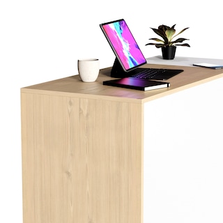 Foto 3 | Foto 3 | Escritorio Link Moru color Roble Y Blanco