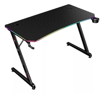 Foto 3 | Foto 3 | Escritorio Gamer Balam Rush Ergonómico Olympus Spot Glow Pro Mrx8000 Negro Estructura Z 120x60cm Soporta Hasta 100 Kg