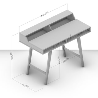 Foto 3 | Foto 3 | Escritorio Mobi Hannover Blanco