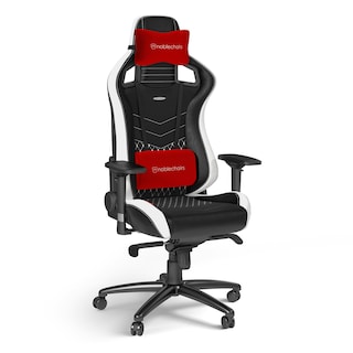Foto 1 | Foto 1 | Silla Gamer Noblechairs Epic de Cuero Real Negra