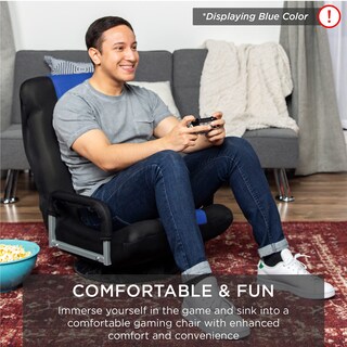 Foto 6 | Foto 6 | Silla Para Videojuegos Best Choice Products, Gira 360° Con Soporte Lumbar - Venta Internacional.