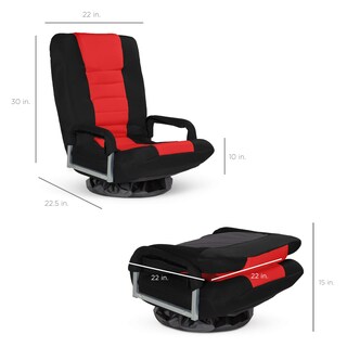 Foto 7 | Foto 7 | Silla Para Videojuegos Best Choice Products, Gira 360° Con Soporte Lumbar - Venta Internacional.