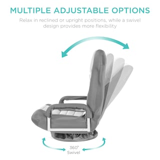 Foto 2 | Foto 2 | Silla Para Videojuegos Best Choice Products, Gira 360° Con Soporte Lumbar - Venta Internacional.