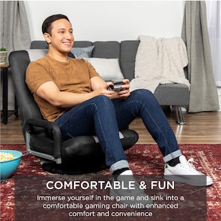 Foto 6 | Foto 6 | Silla Para Videojuegos Best Choice Products, Gira 360° Con Soporte Lumbar - Venta Internacional.