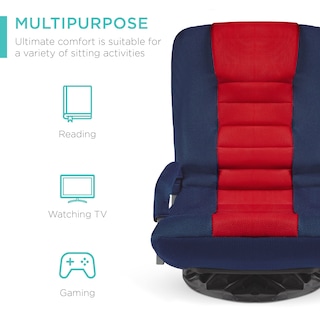 Foto 3 | Foto 3 | Silla Para Videojuegos Best Choice Products, Gira 360° Con Soporte Lumbar - Venta Internacional.