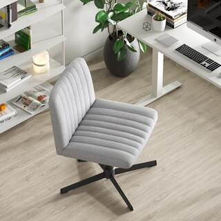 Foto 4 | Foto 4 | Silla De Oficina Furniturer Alintoner Gris 57 X 49 X 74.5 87 Cm