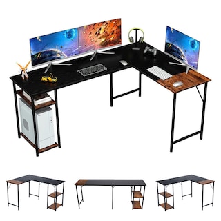 Foto 1 | Foto 1 | Escritorio Para Computadora En Forma De L 168cm Gomyhome