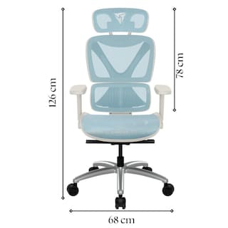 Foto 6 | Foto 6 | Silla Gamer / Escritorio Thunderx3 Xtc Chroma Color Azul C/blanco Soporta Hasta 150kg