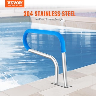 Foto 2 | Foto 2 | Barandilla De Piscina Vevor De Acero Inoxidable 304 Para Piscinas 32x23 Cm - Venta Internacional.