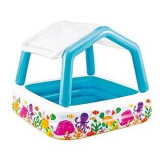Foto 1 | Foto 1 | Alberca Inflable Infantil Intex Cuadrado color Azul