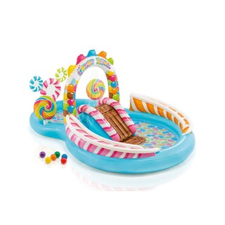 Foto 1 | Foto 1 | Alberca con Set de Juegos Candy Zone Intex 57149