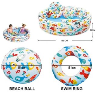 Foto 3 | Foto 3 | Alberca Inflable Intex 59469 3 Piezas