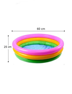 Foto 4 | Foto 4 | Alberca Inflable Circular Multicolor 60 Cm