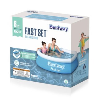 Foto 7 | Foto 7 | Set Bestway Fast Para Piscina, 183 Cm X 51 Cm, 936 L, Azul - Venta Internacional.