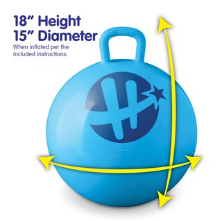 Foto 7 | Foto 7 | Hopper Ball Hedstrom Metallic Blue Fun De 15 Pulgadas Para Niños Mayores De 4 Años - Venta Internacional.