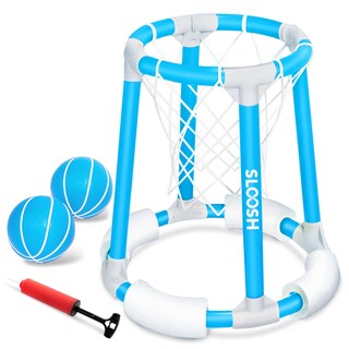Foto 1 | Foto 1 | Canasta De Baloncesto Para Piscina Sloosh Con 2 Pelotas De Baloncesto Y 1 Bomba - Venta Internacional.