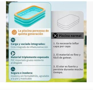 Foto 3 | Foto 3 | Alberca Inflable Grandes Piscinas Rectangular