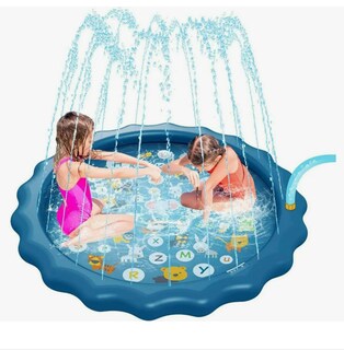 Foto 1 | Foto 1 | Juguetes Almohadilla Para Salpicadura Alberca Tapete De Agua