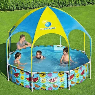 Foto 7 | Foto 7 | Alberca Estructural Infantil Bestway 56432 Circular con Toldo