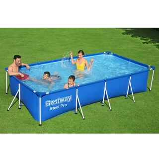 Foto 5 | Foto 5 | Alberca Familiar Rectangular Armable de 4 metros Bestway