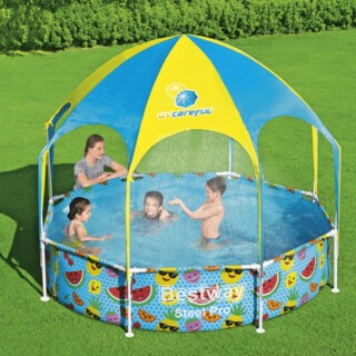 Foto 8 | Foto 8 | Alberca Redonda Bestway 1688 l con Toldo