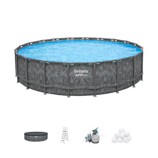 Foto 4 | Foto 4 | Alberca Estructural Bestway Apx 365 Redonda 6.10 X 1.32 Mts