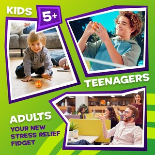 Foto 5 | Foto 5 | Pelota Fidget Stress Original P.m.i. Zzzopa Slamdunk De 6 Cm - Venta Internacional.