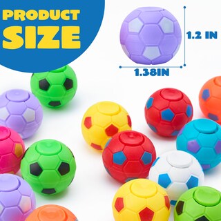 Foto 6 | Foto 6 | Fidget Spinners Joyin Soccer, Paquete De 72 Unidades Para Regalos De Fiesta Para Niños - Venta Internacional.
