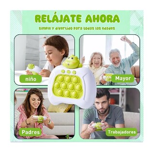 Foto 5 | Foto 5 | Juguete Quick Push Fidget Spinner Juguetes Antiestres Verde